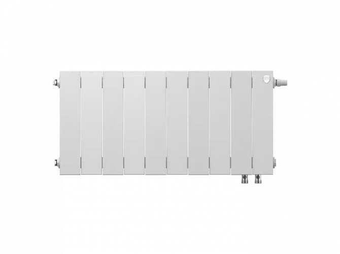Биметаллический радиатор отопления Royal Thermo PianoForte 300 10 секций Bianco Traffico VDR