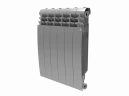 Биметаллический радиатор отопления Royal Thermo BiLiner 500 6 секций Silver Satin