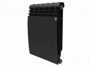 Биметаллический радиатор отопления Royal Thermo BiLiner 500 6 секций Noir Sable