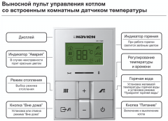 Настенный газовый котел Navien Deluxe C COAXIAL-24k
