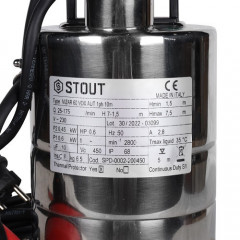 Дренажный насос STOUT SPD-0002-200450