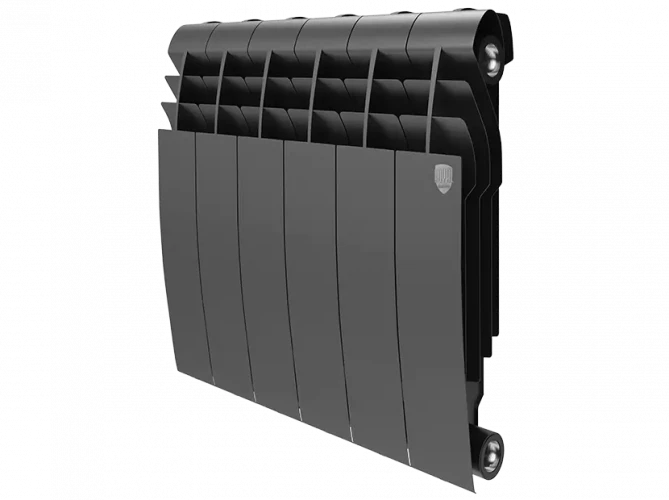 Биметаллический радиатор отопления Royal Thermo BiLiner 350 12 секций Noire Sable