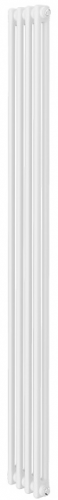 Стальной трубчатый радиатор 2-колончатый Royal Thermo Insignia VC2180 - 04 секц. RAL9016, нижнее 1/2
