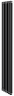 Стальной трубчатый радиатор 2-колончатый Royal Thermo Insignia VC2180 - 06 секц. RAL9005m, нижнее 1/2