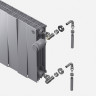 Набор термостатический Royal Thermo DESIGN PRO угловой М30х1,5 1/2" (Хром полированный)