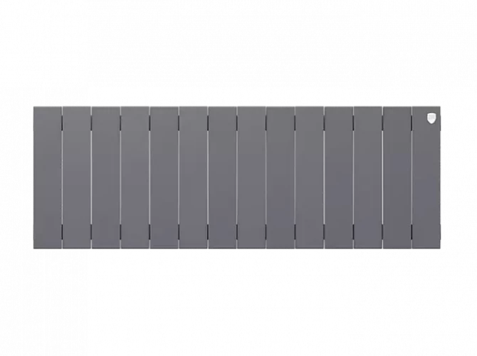 Биметаллический радиатор отопления Royal Thermo PianoForte 300 14 секций Silver Satin