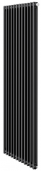 Стальной трубчатый радиатор 2-колончатый Royal Thermo Insignia VC2180 - 12 секц. RAL9005m, нижнее 1/2