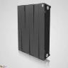 Биметаллический радиатор отопления Royal Thermo PianoForte Silver Satin 500 x1
