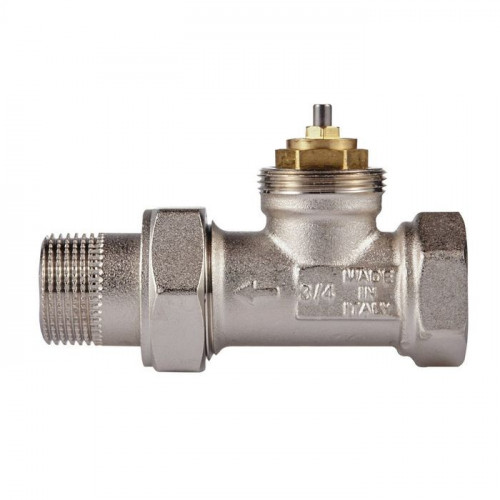 Набор термостатический Royal Thermo прямой М30х1,5 3/4" (никель)