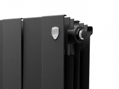 Биметаллический радиатор отопления Royal Thermo PianoForte 300 16 секций Noir Sable