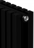 Стальной трубчатый радиатор 2-колончатый Royal Thermo Shift Q30 C2180 - 06 секц. RAL9005m, боковое 1/2