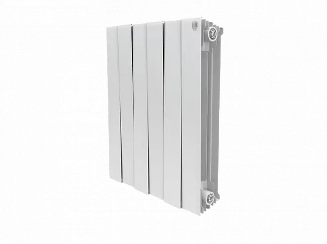 Биметаллический радиатор отопления Royal Thermo PianoForte 500 2 секции Bianco Traffico