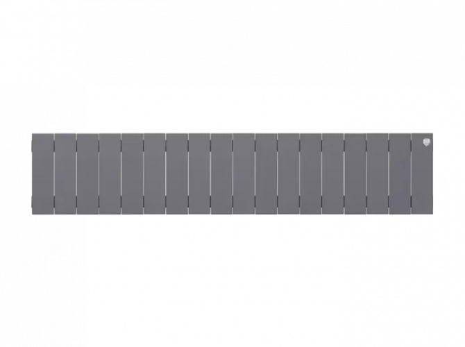 Биметаллический радиатор отопления Royal Thermo PianoForte 200 18 секций Silver Satin