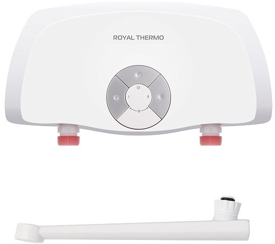 Электрический проточный водонагреватель 3,5 кВт Royal Thermo Smartfix T (3,5 kW) - кран