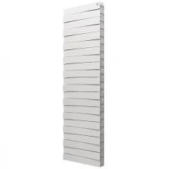 Биметаллический вертикальный радиатор Royal Thermo Piano Forte Tower Bianco Traffico 18 секций