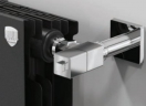 Набор вентелей Royal Thermo CUBE, УГЛОВОЙ, (2 шт) хром