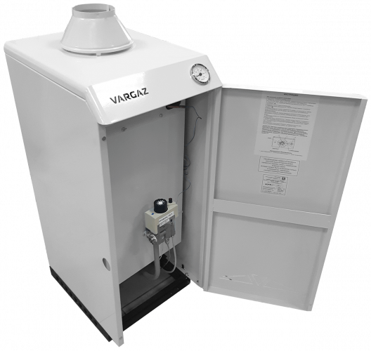 Двухконтурный газовый котел Vargaz S17K (АОГВK-17.4) квадратный