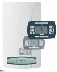 Настенный газовый котел BAXI LUNA-3 Comfort 1.240 i (с комплектом для подключения ГВС)